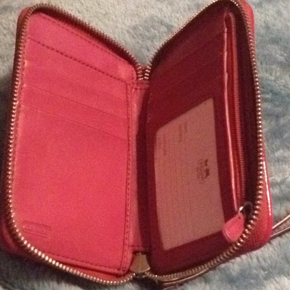 Authentic Coach Wristlet - image 2